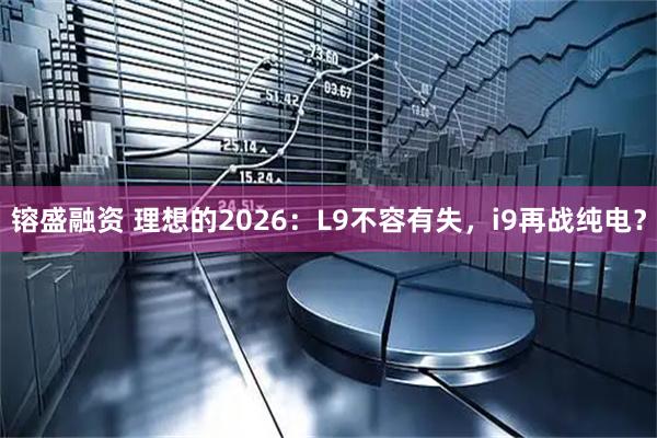 镕盛融资 理想的2026:L9不容有失,i9再战纯电?